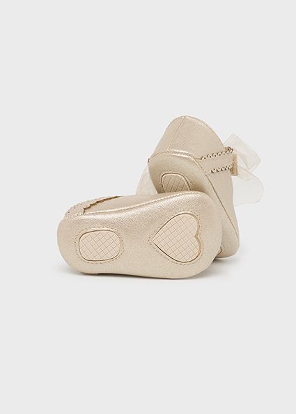Mayoral 9791 Baby Girl's Dressy Mary Jane Shoes – Champagne