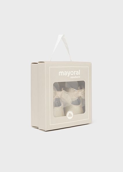 Mayoral 9791 Baby Girl's Dressy Mary Jane Shoes – Champagne