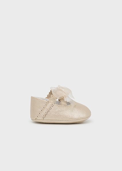 Mayoral 9791 Baby Girl's Dressy Mary Jane Shoes – Champagne