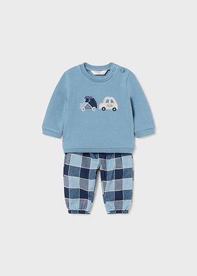 Mayoral 2528 Baby Boy's LS Sweater & Trousers Set 2PC/ NEVADA