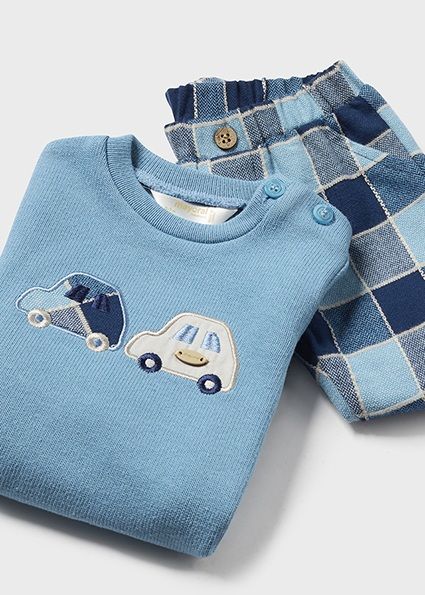 Mayoral 2528 Baby Boy's LS Sweater & Trousers Set 2PC/ NEVADA