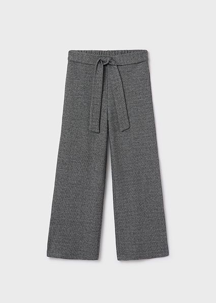 Mayoral 7552 Girl's Knit Jacquard Pants – Plomo