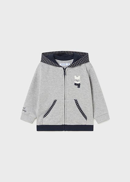 Mayoral 2815 Baby Boy's Long Sleeve Zip Hoodie & 2 Pants Set 3PC – Ceniza Vig