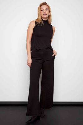 ILTM 426012TM Women's Wide Leg Pants/ BLACK