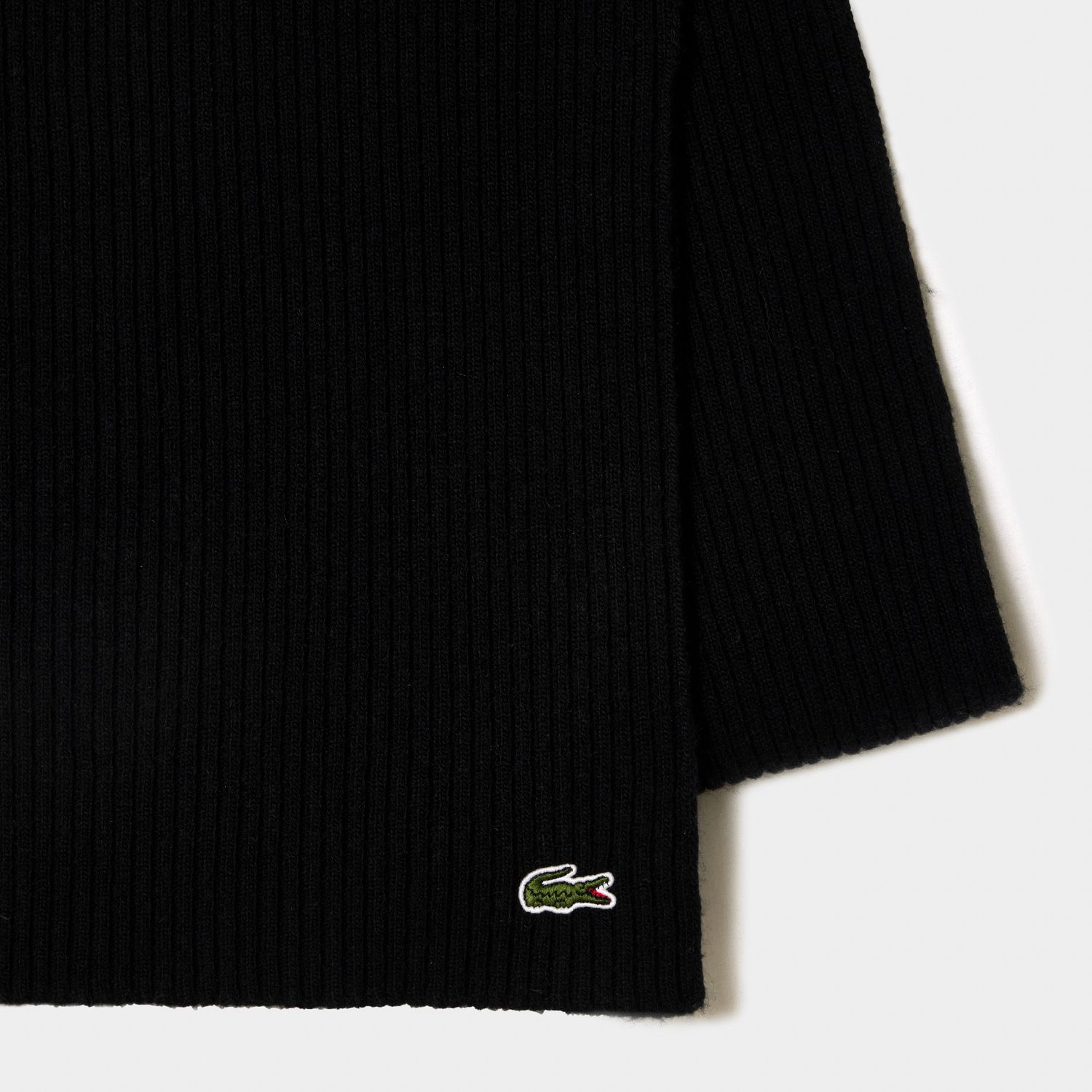 Lacoste RE0058 Men’s Black Scarf