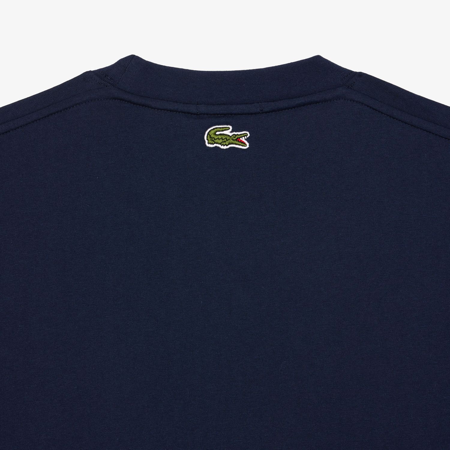 Lacoste TH2739 52 166 Men’s Short Sleeve Classic Fit Round Neck T-Shirt – Navy Blue
