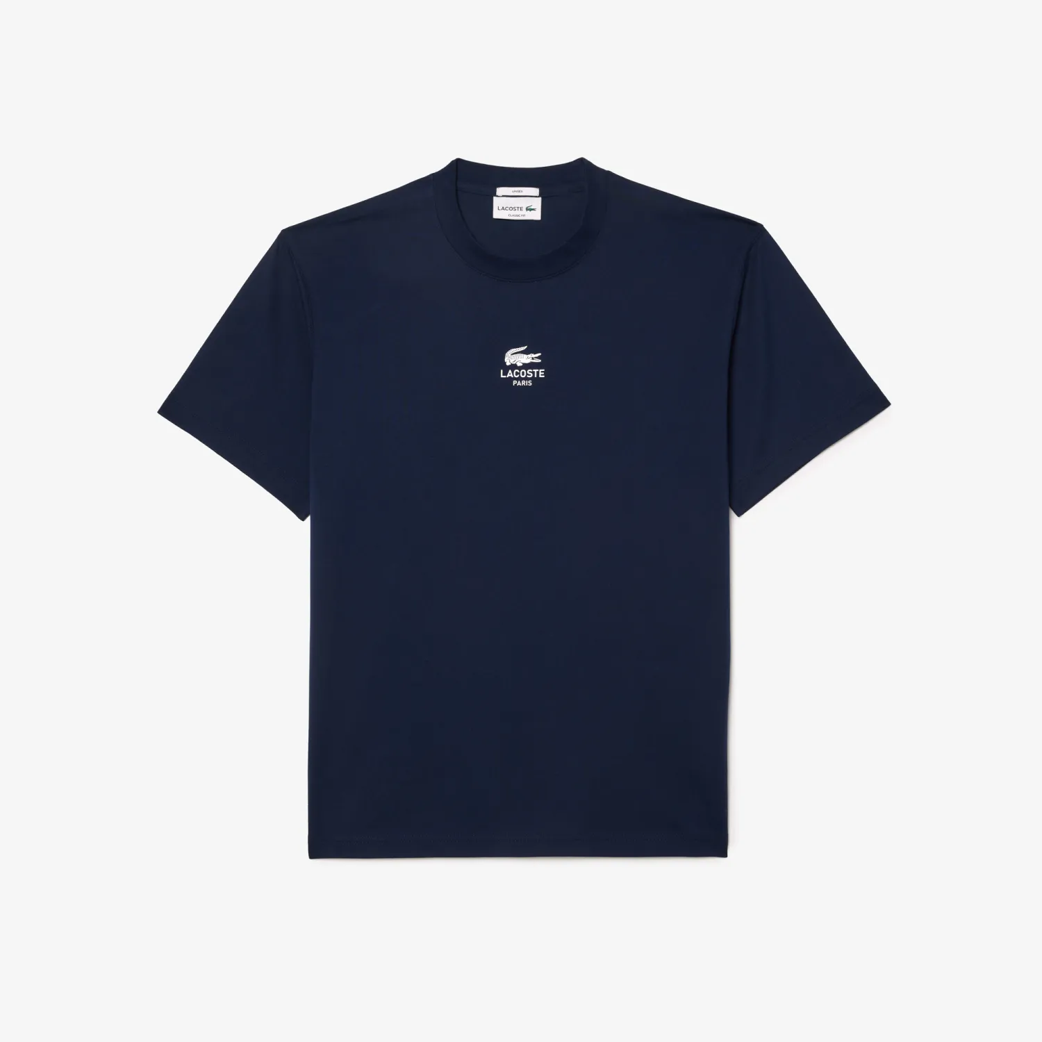 Lacoste TH2739 52 166 Men’s SS Classic Fit Round Neck T-Shirt/ NAVY BLUE