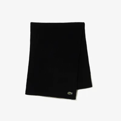 Lacoste RE0058 Men’s Black Scarf