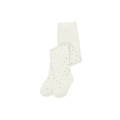 Mayoral 10752 Baby Girl's Footed Polka Dot Tights/ CRUDO