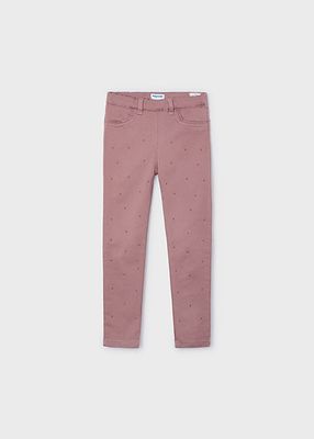 Mayoral 4546 Girl's Straight Stud Pants – Rosado