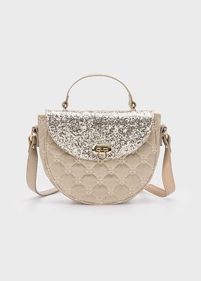 Mayoral 10843 Girl's OS Velvet & Glitter Purse – Arena