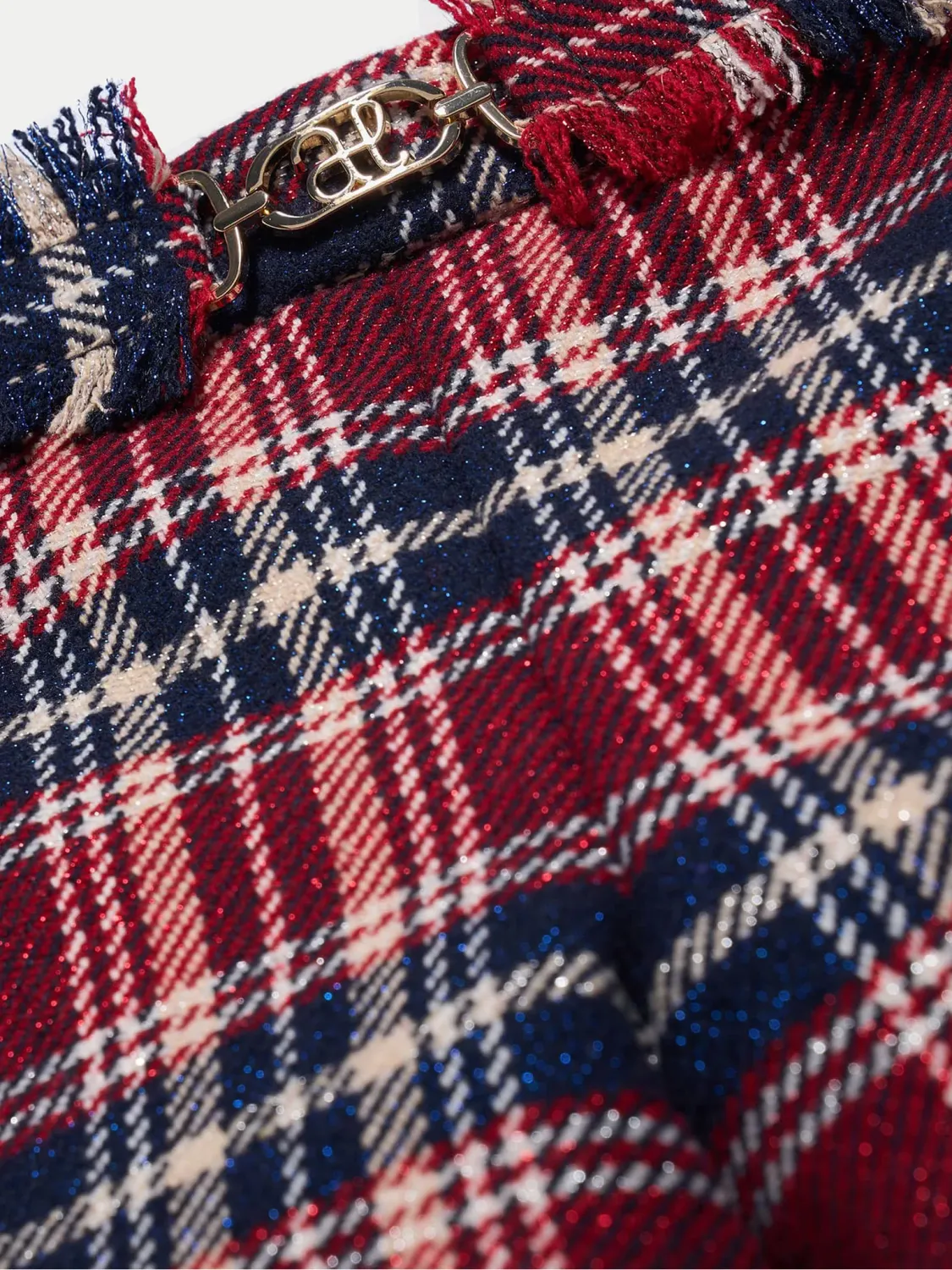 Abel & Lula 5712 Girl's Plaid Shorts – Marino