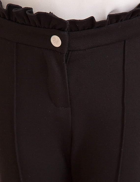 Abel & Lula 5716 Girl's Vegan Leather Culotte Pants – Negro