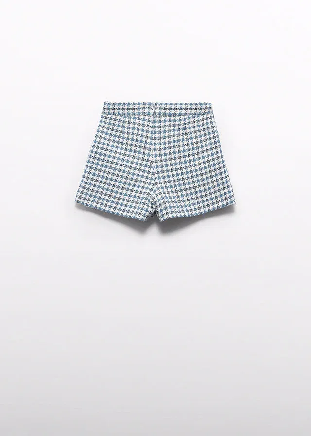 Abel & Lula 5711 Girl's Houndstooth Skort – Ceruleo