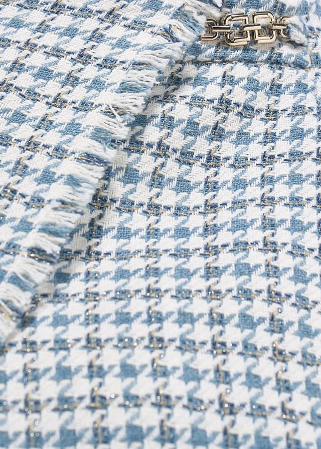 Abel & Lula 5711 Girl's Houndstooth Skort – Ceruleo