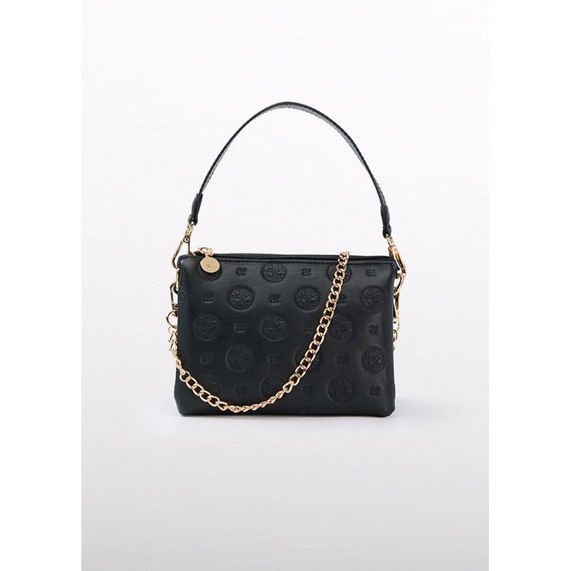 Abel & Lula 5938 Girl's OS Logo Purse – Negro