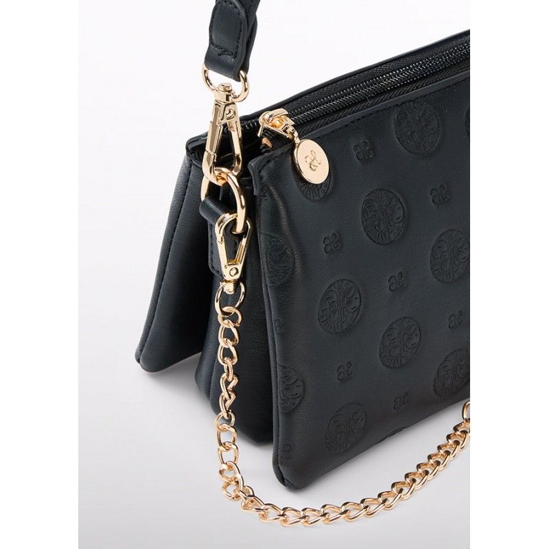 Abel & Lula 5938 Girl's OS Logo Purse – Negro