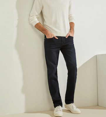 Guess MBBAS1D47G1 Men's SF Straight Davis Jeans/ DARK CAST