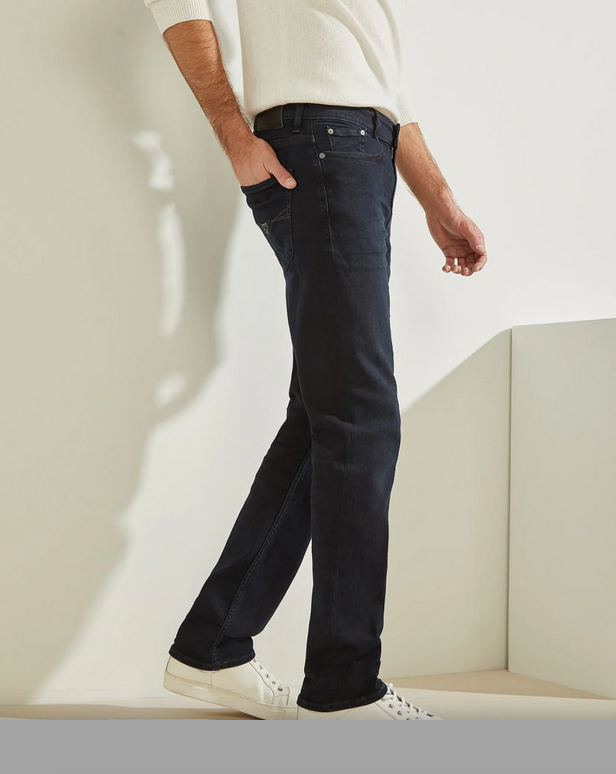 Guess MBBAS1D47G1 Men's SF Straight Davis Jeans – Dark Cast