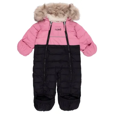 Nano F24M472 Baby Girl's Selena One-Piece Snowsiut – Pink