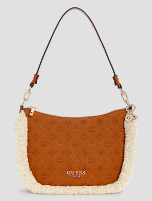 Guess PG949702 Women's Davika Hobo Purse – Cognac
