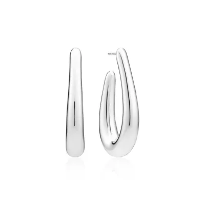 Sif Jakobs E2484 Sterling Silver Goccia Pianura Piccolo Earrings