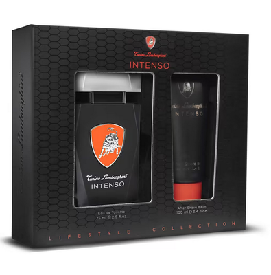 Tonino Lamborghini Intenso eau de toilette 75ml & After shave balm 100ml