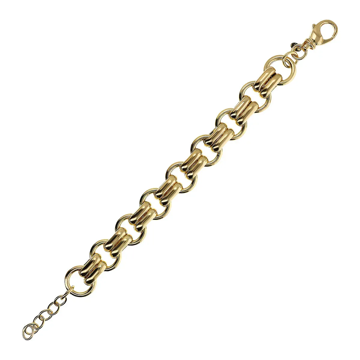 Etrusca WSET00803.YG 18KT Gold-Plated Link Bracelet