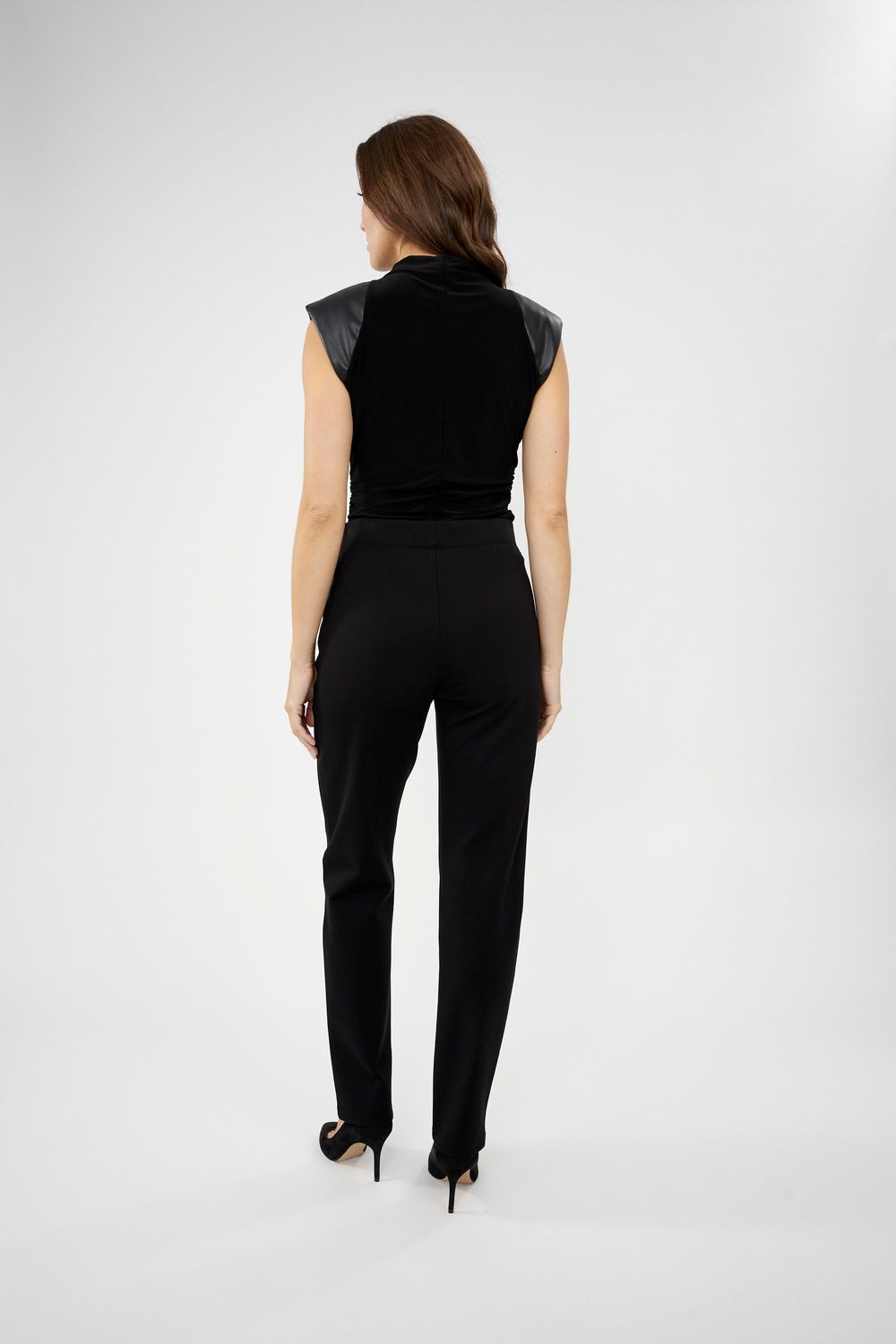 Frank Lyman 244645U Women's SF Full-Length Pants – Black