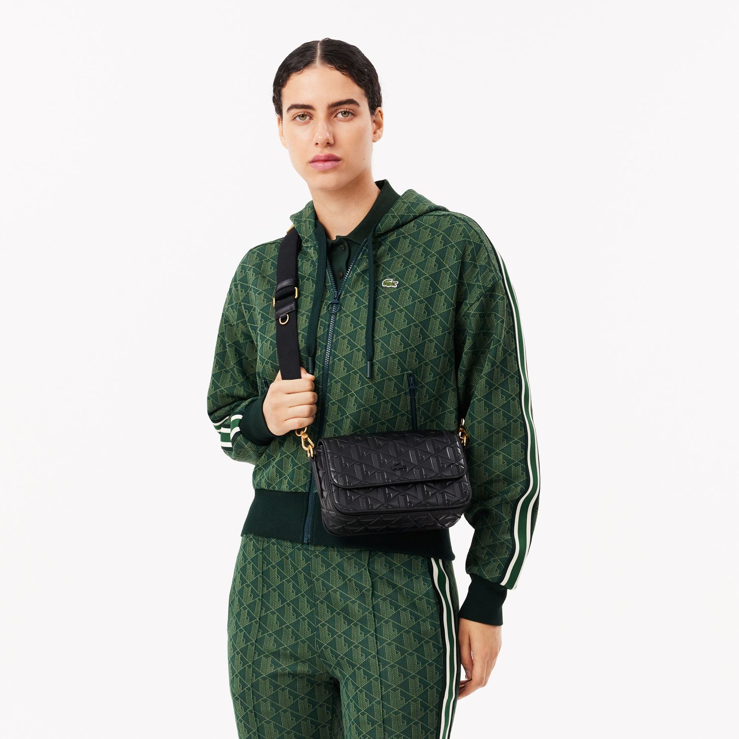 Lacoste NF4712MH Women's Flap Crossover Bag – Sinople