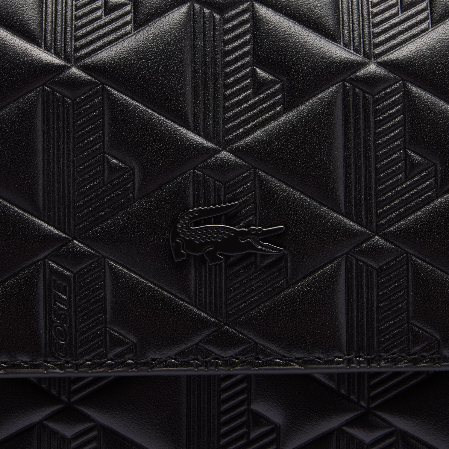 Lacoste NF4712MH Women's Flap Crossover Bag – Noir