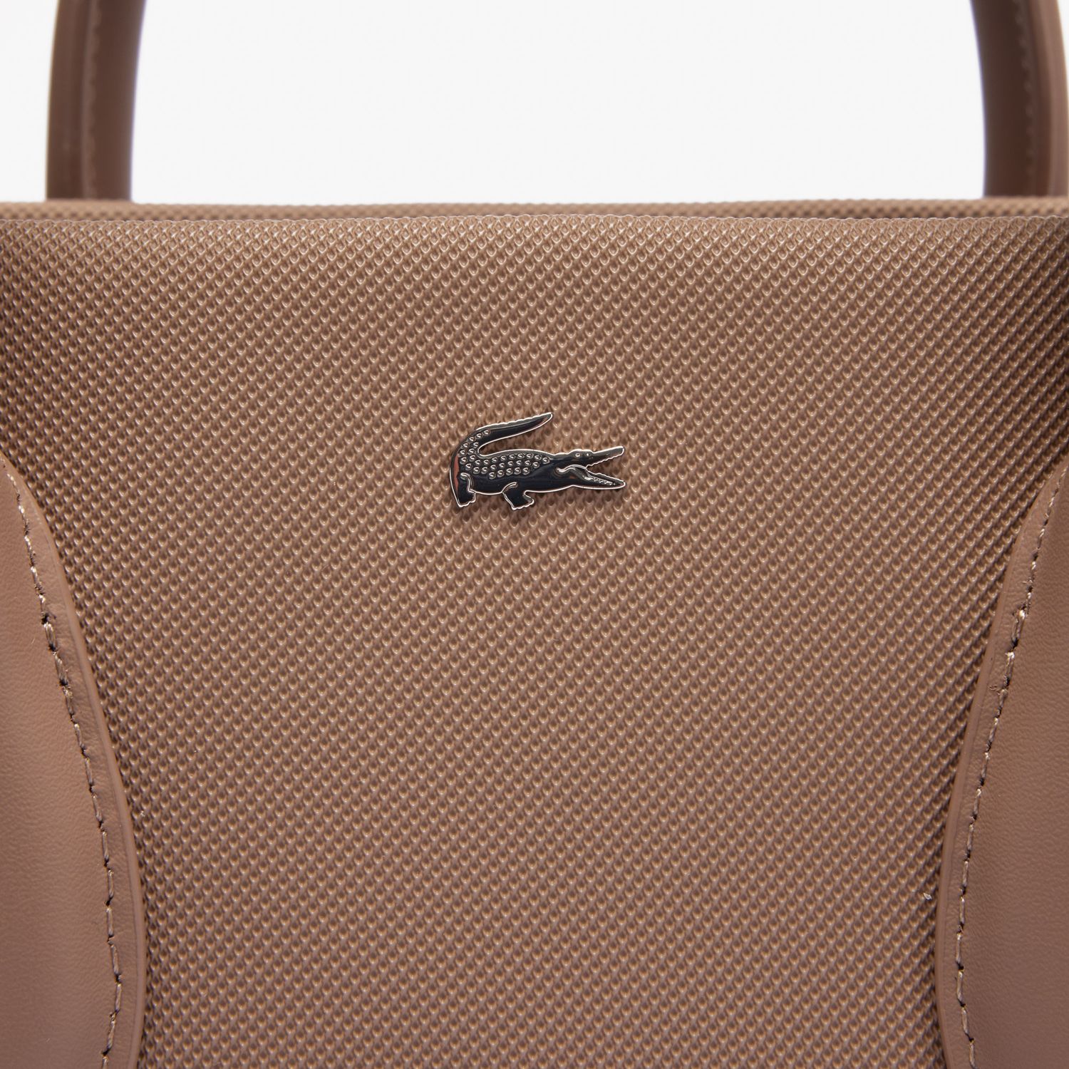 LAcoste NF4761DZ Women's S Top Handle Bag – Taupe