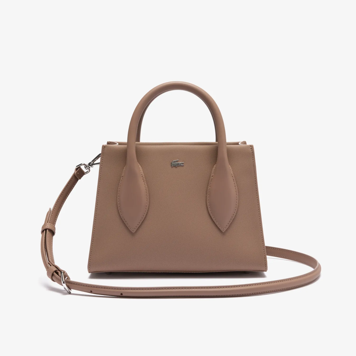 LAcoste NF4761DZ Women's S Top Handle Bag – Taupe