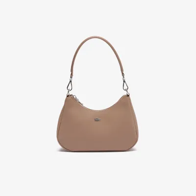 Lacoste NF4756DZ Women's S Hobo Shoulder Bag – Taupe