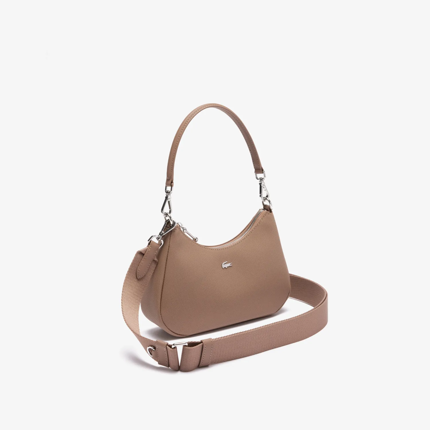 Lacoste NF4756DZ Women's S Hobo Shoulder Bag – Taupe