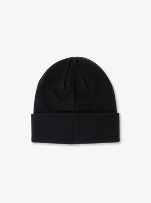 Michael Kors 34377 Men's OS Silicone M Kors Logo Cuff Hat/ BLACK
