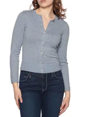 Guess W4BR70Z3J12 Women's Long Sleeve Classic Crew Mena Cardigan – Blue Ribbon Multi