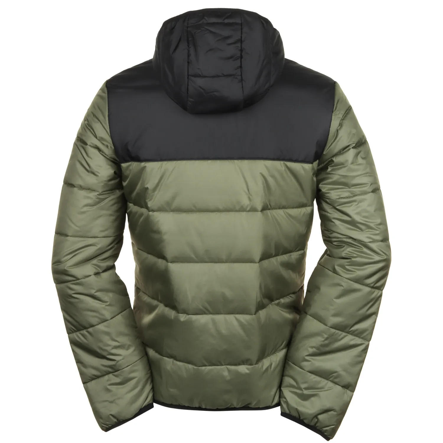 Lacoste BH6763 52 3HK Men's Puffer Coat – Khaki Green- Black