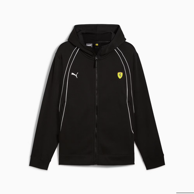 Puma 627046 Ferrari Men's Race Hoodie – Black