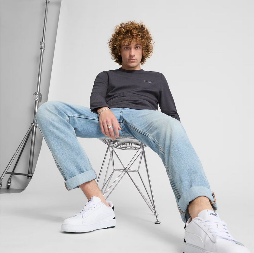 Puma 681888 Men's Ls Waffle Tee