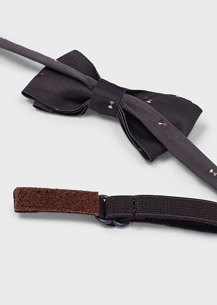 Mayoral 10830 Boy's Bow Tie & Socks Set 2PC – Gris 8