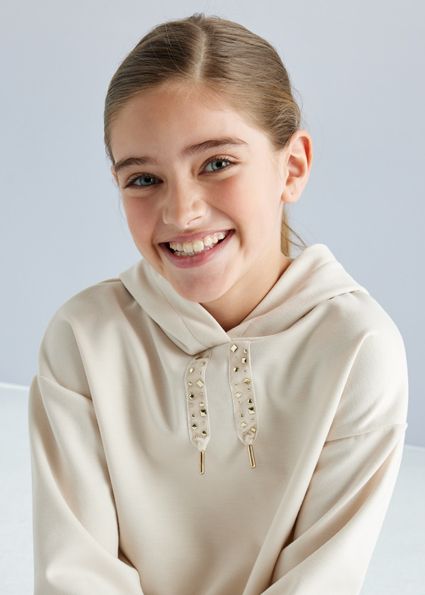 Mayoral 7846 Girl's Long Sleeve Hoodie & Pants Set 2PC – Piedra