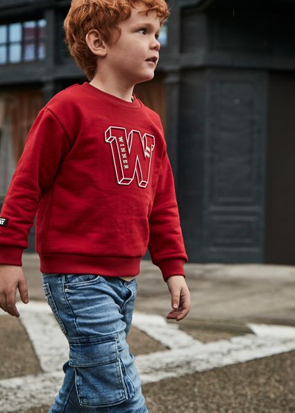 Mayoral 4534 Boy's Straight Cargo Jeans/ MEDIO