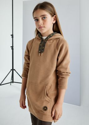 Mayoral 7983 Girl's Long Sleeve Hoodie Dress – Canela