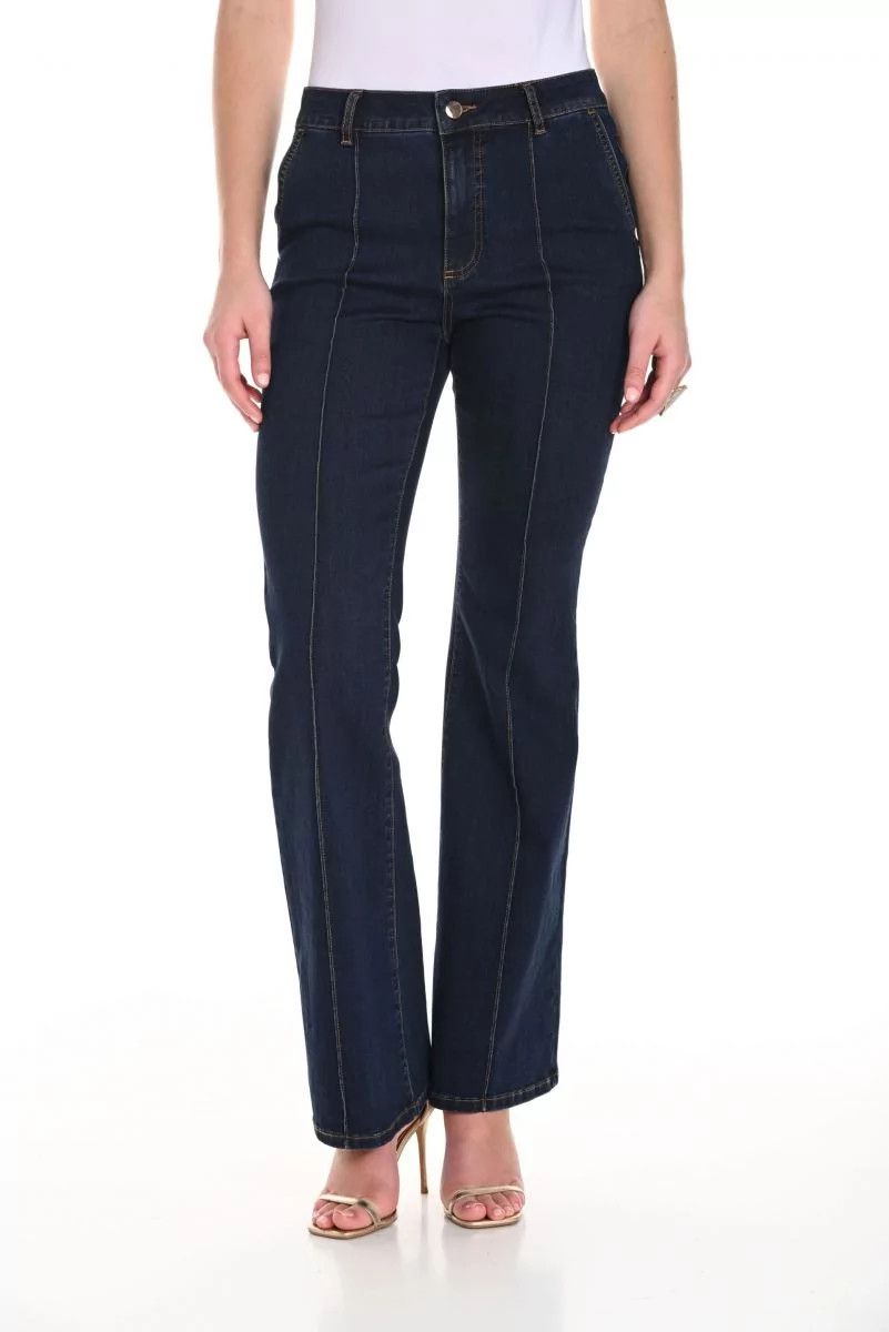 Frank Lyman 244634U Women's Straight Jeans – Blue