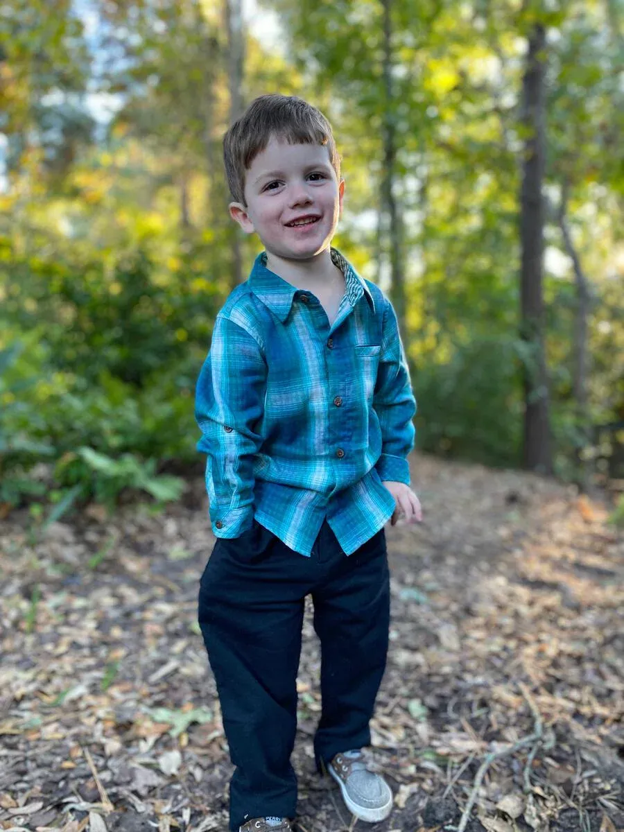 Me & Henry HB340bx Boy’s Jonathan Jersey Pants w/ Adjustable Waist – Black