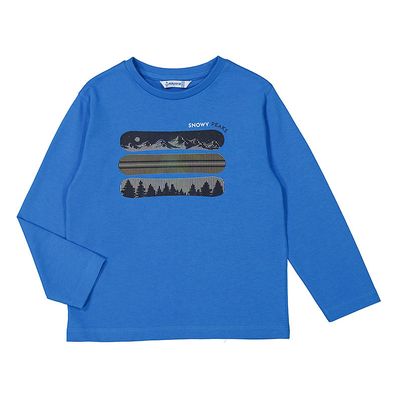 Mayoral 4055 Boy's LS Snowy Peaks T-Shirt/ NATA