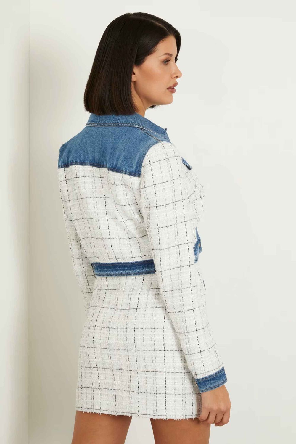 Guess W4GL21WFWW2 Women's Long Sleeve Natalie Jacket