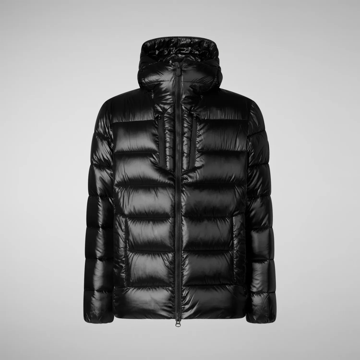 Save The Duck D30816M-LUCK19 Men's Maxime Puffer Coat/ BLACK