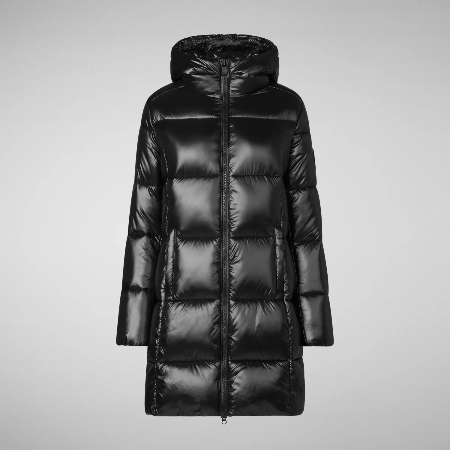 Save The Duck D45650W-LUCK19 Women's Ines Puffer Coat – Black